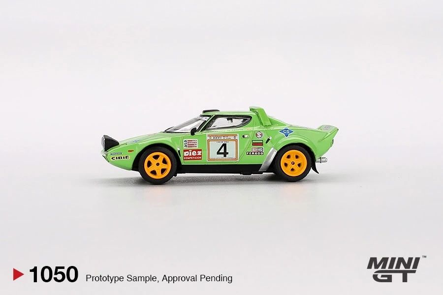 MINI GT - 1:64 - Lancia Stratos HF 1979 Spain Championship Winner #4