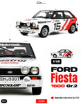 OTTOMOBILE 1:18 OT1271 - Ford Fiesta 1600 Gr.2 Rallye Monte Carlo 1979 Roger Clark