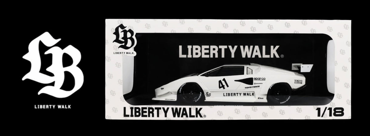 GT SPIRIT 1:18 - Lamborghini Countach LB-Works JDM Style Body Kit 2024