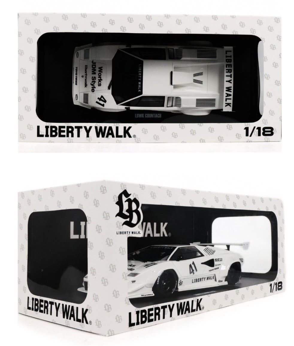 GT SPIRIT 1:18 - Lamborghini Countach LB-Works JDM Style Body Kit 2024