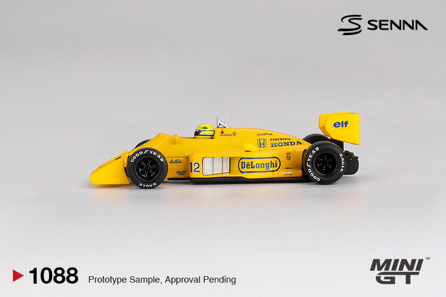 MINI GT 1:64 -  LOTUS 99T #12 AYRTON SENNA MONACO GP WINNER 1987