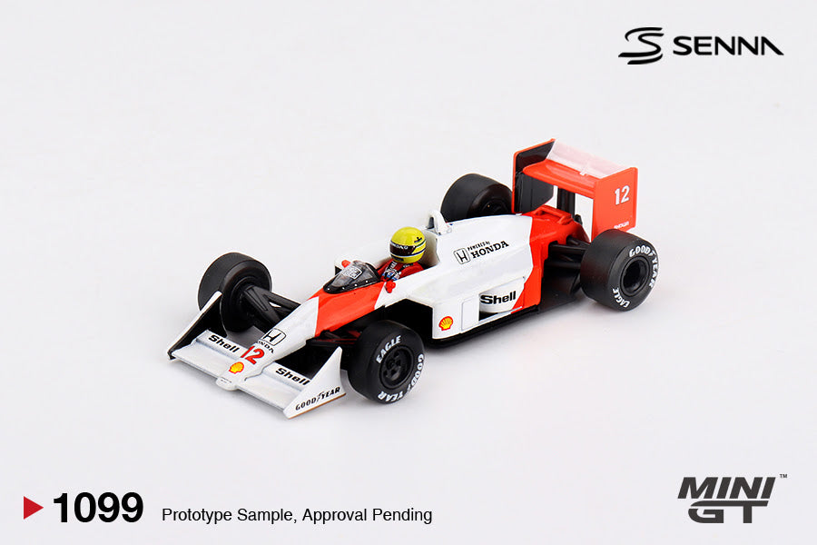 MINI GT 1:64 - McLaren MP4/4 Honda GP Japan 1988 Senna