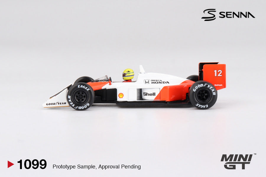 MINI GT 1:64 - McLaren MP4/4 Honda GP Japan 1988 Senna